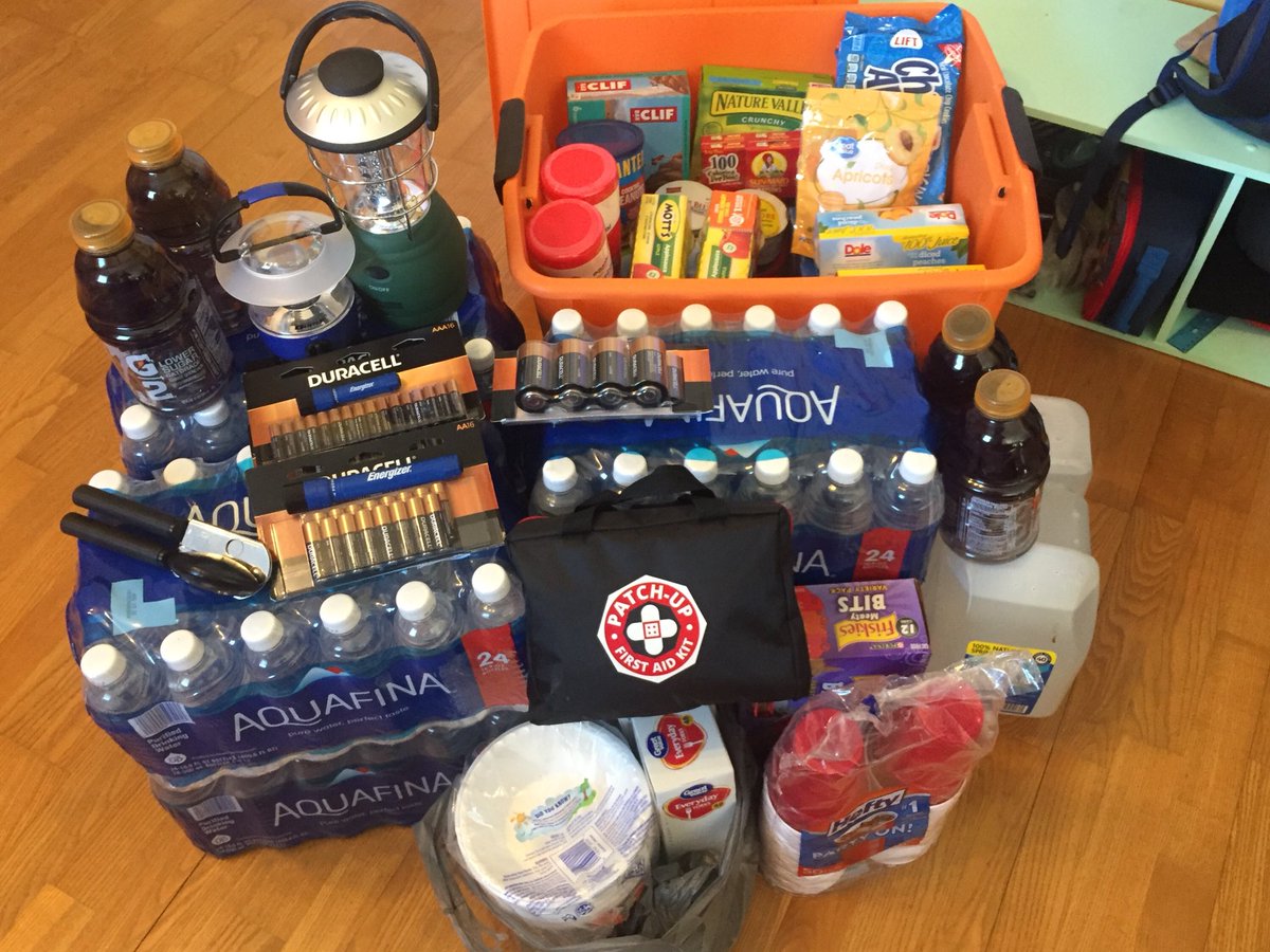 NWSMoreheadCity's tweet photo. We are practicing what we preach by getting our hurricane kit in order.  We are your neighbors in the community and we care about you.  Is your kit complete?  

Try these links to get started: 
https://t.co/RdvmZitnEK or https://t.co/2Zdiyl6mpV #florence https://t.co/DZ7h983HSI