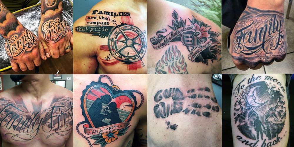 50 Sweet Family Tattoo Ideas