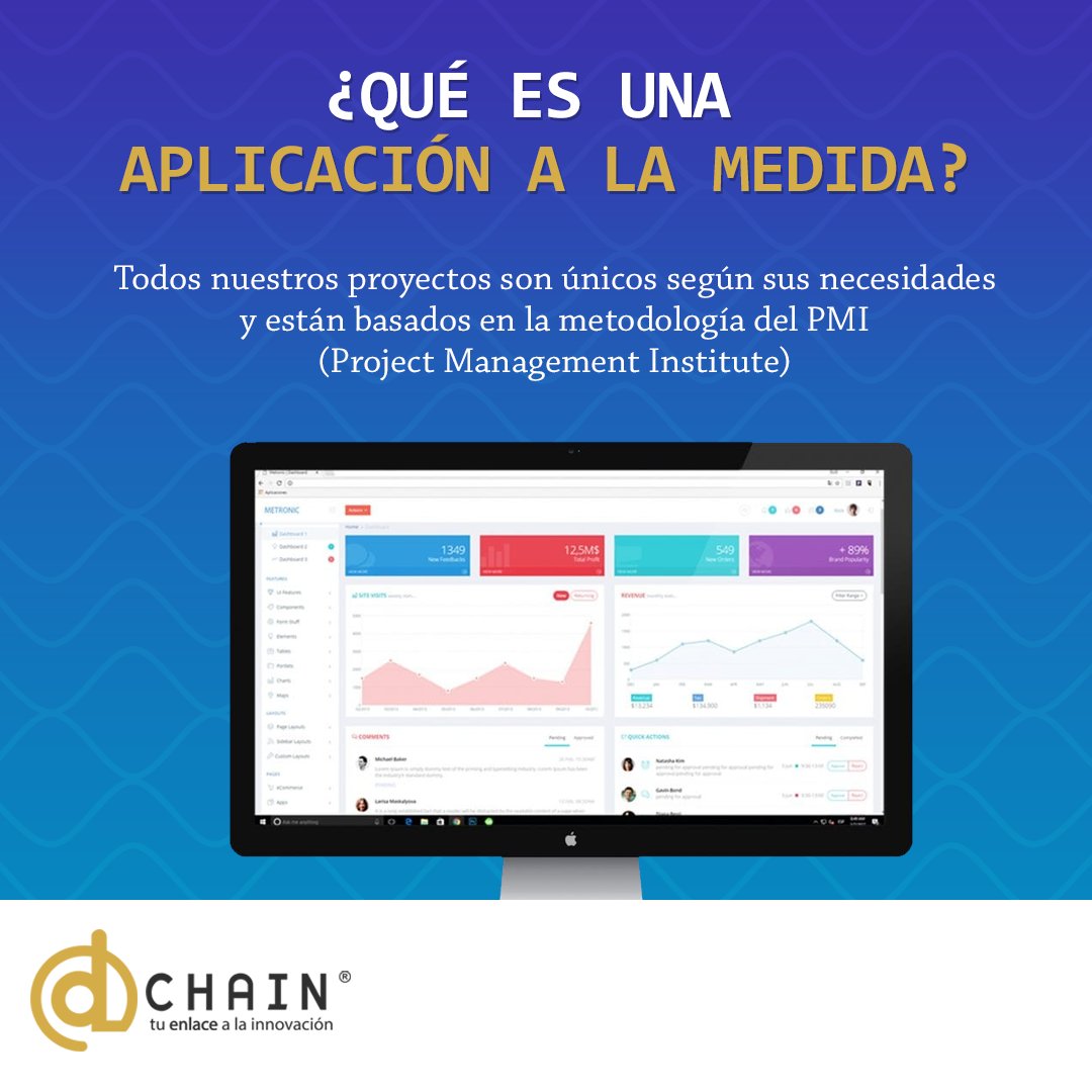 Automatiza o transforma cualquier proceso de tu negocio con una aplicación a la medida de las necesidades y trabas que tu personal identifique. ¡Somos tu aliado en la transformación digital! ow.ly/GIZl30lHHRv #app #transformacióndigital #tecnología