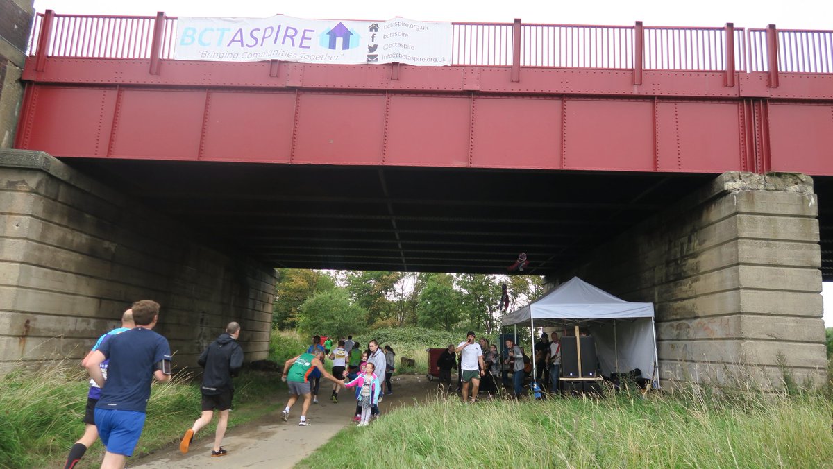 BCTAspire's tweet photo. A great day at @stocktoncouncil #GreatTees10k this morning with our children performing under Newport Bridge. Brilliant to be part of such a great event for the area :) #proud @Col_lid @pburgum @werbedoyle https://t.co/vbV7X01C3K