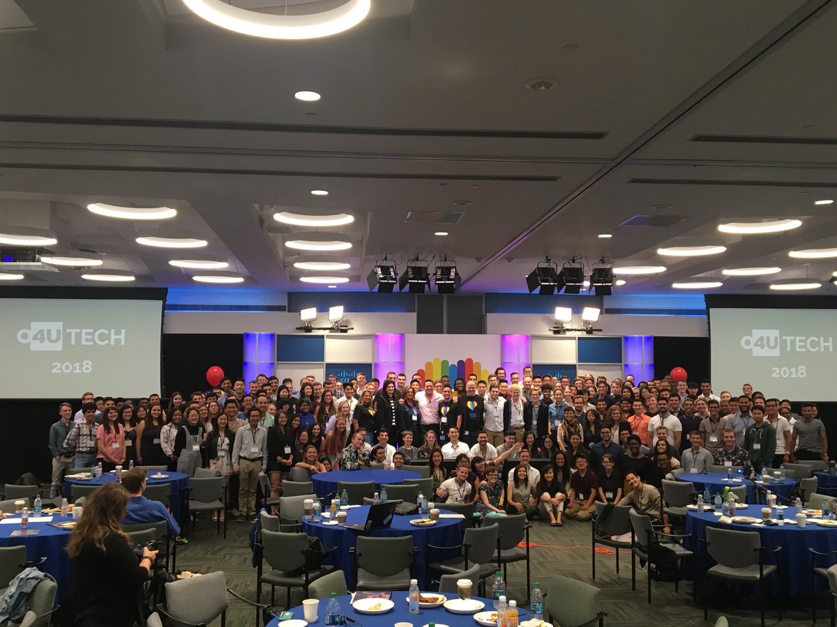 JasonCWhitcomb's tweet photo. Incredible morning as @WeAreCisco hosts @outforundergrad #CiscoPride #O4UTech https://t.co/uw1svGREpB