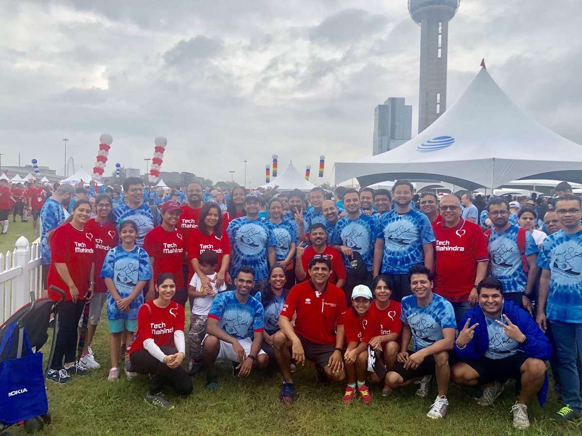 ashishjulka's tweet photo. Running for a great cause with @American_Heart &amp; @ATT https://t.co/WlhdbbkC3B
