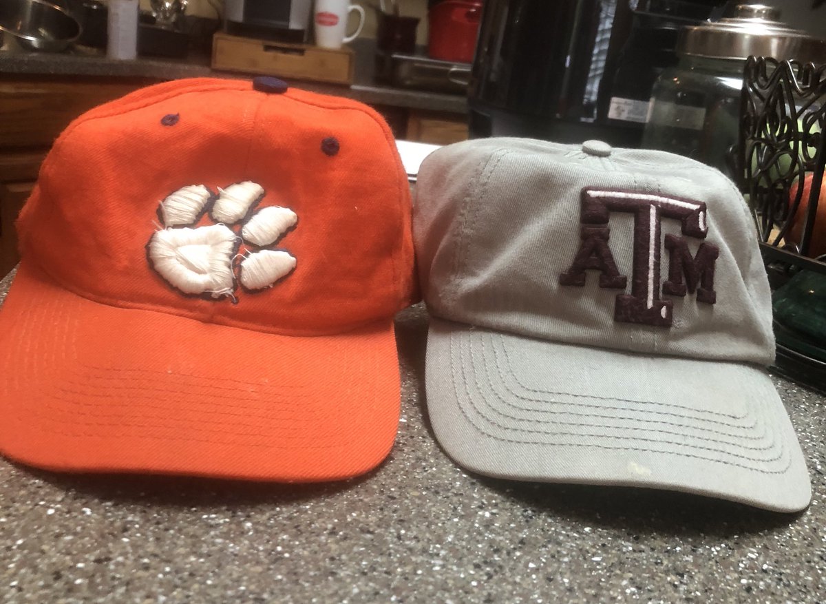 Got a Ph.D. and an education in Aggie tradition and Texas culture at <a href="/TAMU/">Texas A&M University</a>. But <a href="/ClemsonUniv/">Clemson University</a> was in my life first and longest. Hoping for a great game and a win for the Tigers! #ClemsonatTAMU