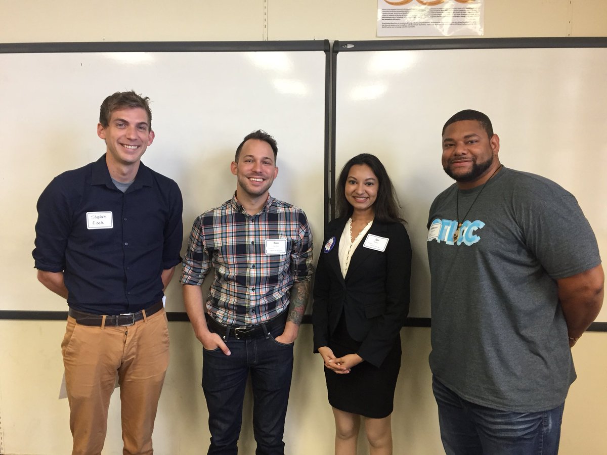 Proud to host this all-star panel of pros for Inside the 2018 Primaries at the United We Stand Conference: @stepheneisele @yallidarityyall <a href="/BriEhsan/">Bri Ehsan</a> and <a href="/DeMarcoSTL/">DeMarco K. Davidson, M. Div</a> (representing <a href="/Bell4STL/">wesleyforcongress</a>, @IanMackey2018, and <a href="/WeAreMissouri/">We Are Missouri Workers</a> campaigns)