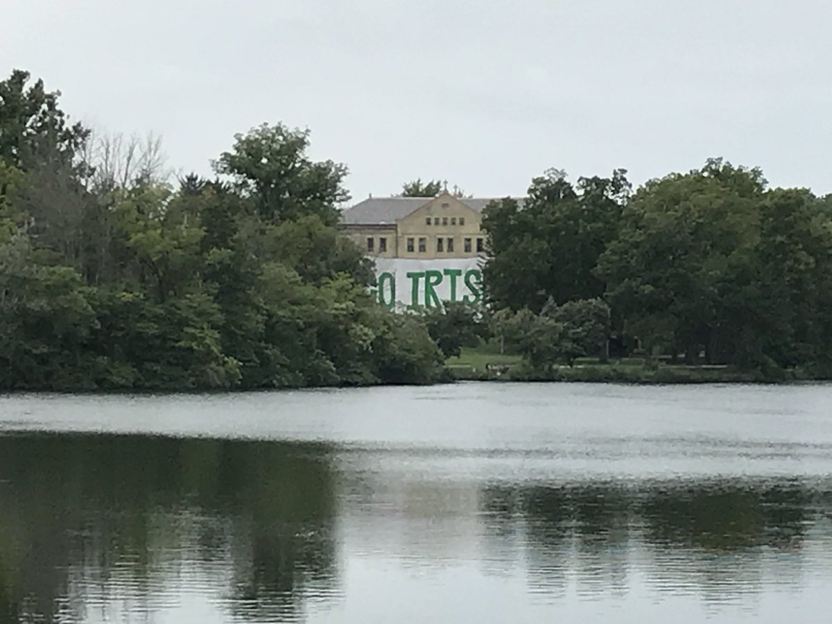 Looking good but need to trim those trees back, <a href="/CarrollHall/">Carroll Hall</a>! #NDFB