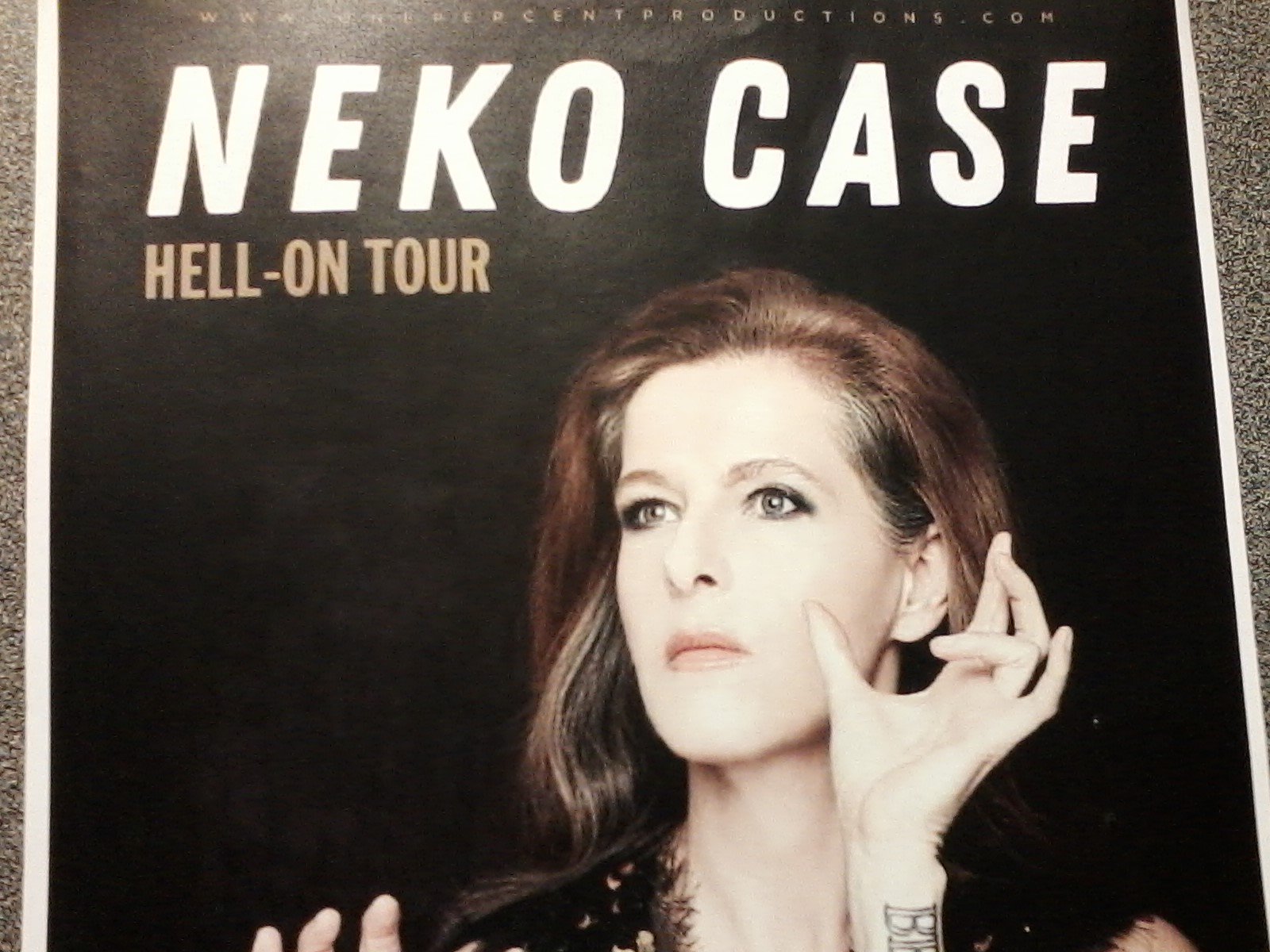 Happy Birthday to Neko Case, playing at the Bourbon Theatre tonight 