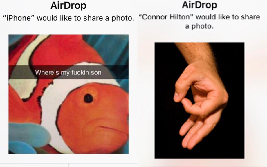 Funny Pictures To Airdrop Someone