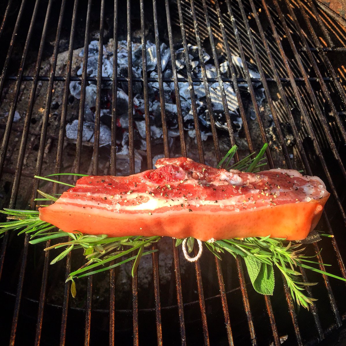 Keeping it #British this weekend #pork belly #Bbq #meat #bestofbritish