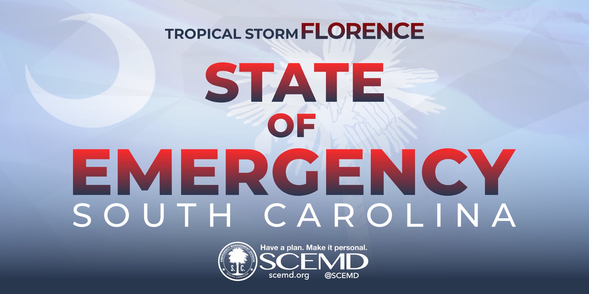 SCEMD on Twitter "HAPPENING NOW GOVERNOR HENRYMCMASTER DECLARES A