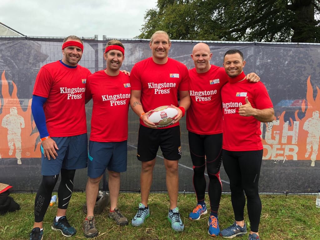 RHunterPaul's tweet image. The before and after. Cheers @RLCares @TheRFL and @KingstoneCider for the invitation to take part. Great laugh and challenge @BigEorl @KeithSenior4 @8AndyLynch