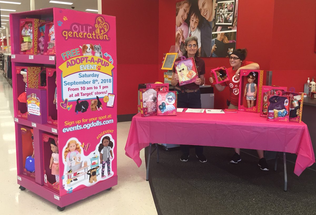Don’t Buy, Adopt. T2044 guests loved Our Generation Adopt-a-Pet event! #TargetFun #OGEvent