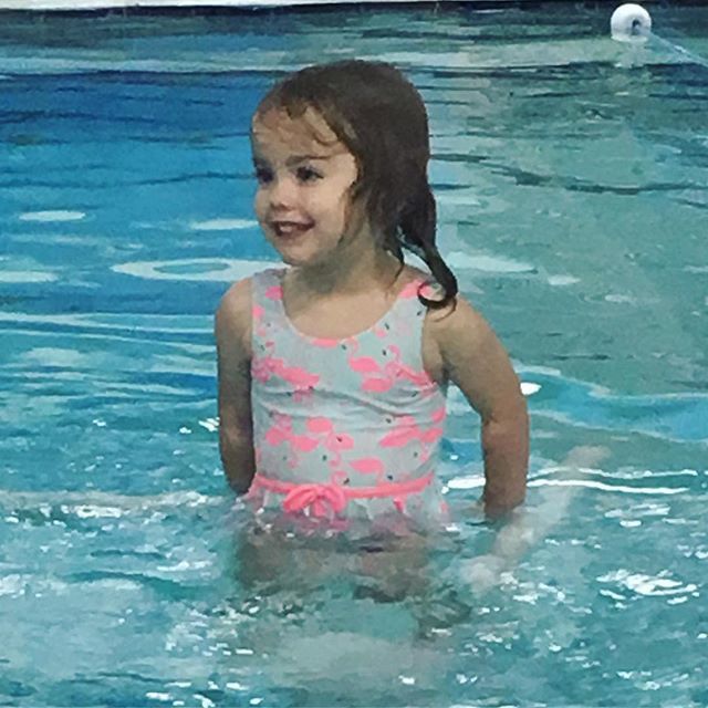My girl loves swimming! 🏊🏻‍♀️