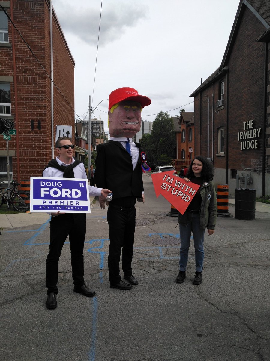 Come talk to  our Premier  <a href="/fordnation/">Doug Ford</a> down at the Locke Street Festival! #basicincome #buckabeer #sexed #climate  #HamOnt #LockeStreetFest