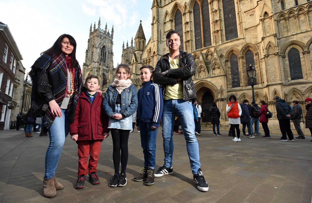 according2mcgee's tweet photo. Back in the York Groove, and lovin' it. Have a cracking weekend, y'all. #minimcgee #accordingtomcgee #yorkminster https://t.co/mdwlG92tLx