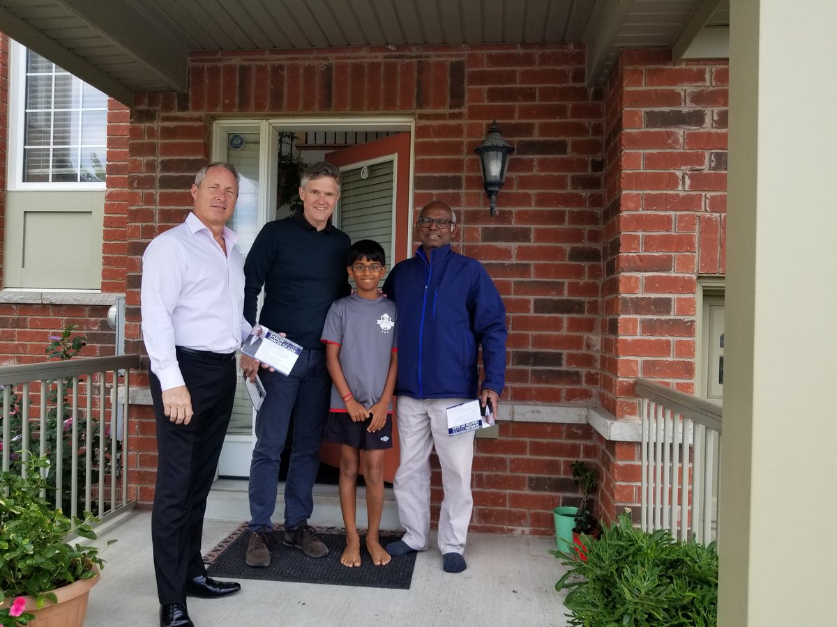 realgagank's tweet photo. Super Canvassing Day! Big Thanks to our Honrable Minister of the Environment, Conservation &amp; Parks &amp; MPP of Ajax @RodPhillips01 for taking his time out for us and supporting our next Mayor of @TownOfAjax @scollier4mayor #VoteCollier #InRodWeTrust https://t.co/pHvdXlMagR