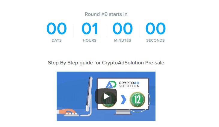 TEAMBOSSMAKER1's tweet image. 👉 ONE HOUR TO GO: We are ready for round 9 of the #CryptoAdSolution #PreSale
 ⚡️ Let&apos;s go again 🔥

#masternode #workingproduct #freecryptocurrency #CADS