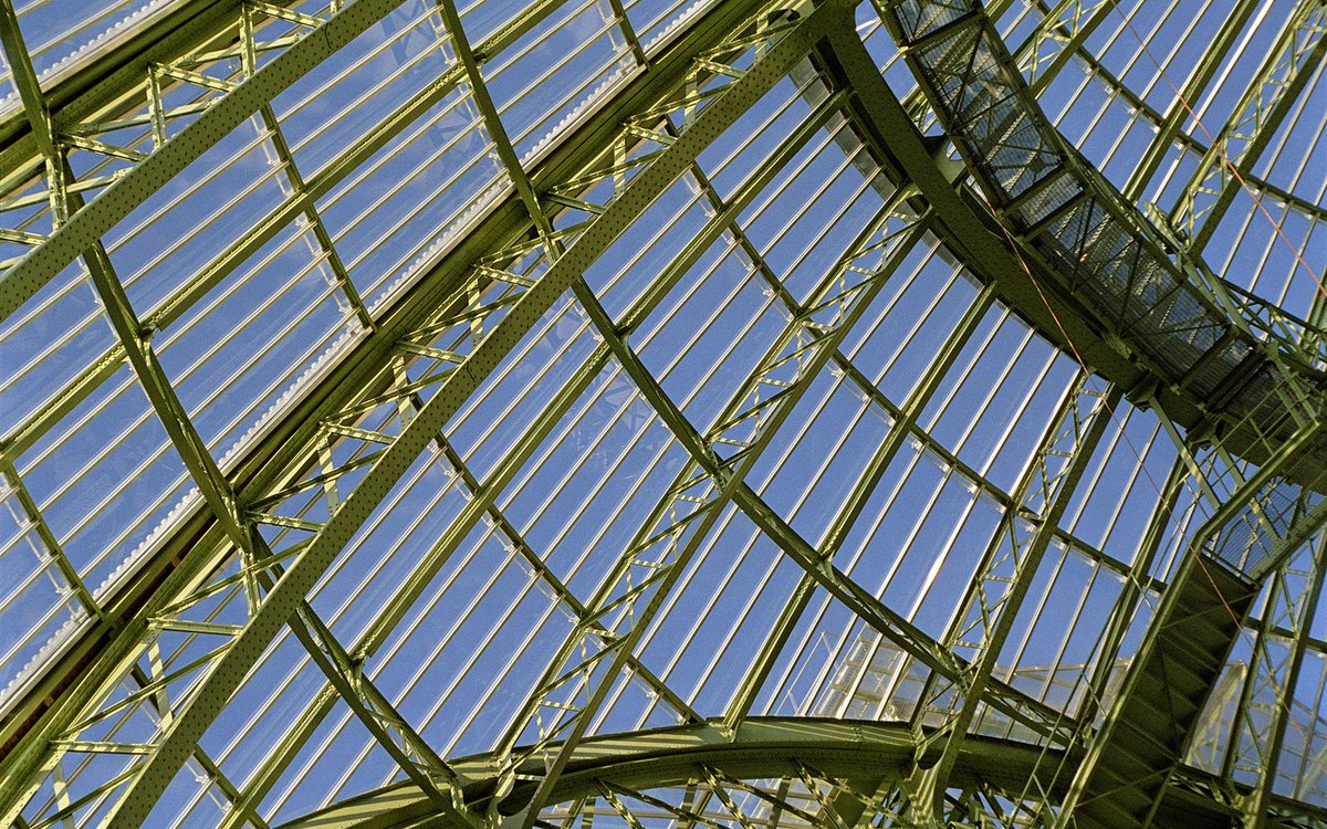 Davidphenry On Twitter Iron Girders Supporting The Grand Palais