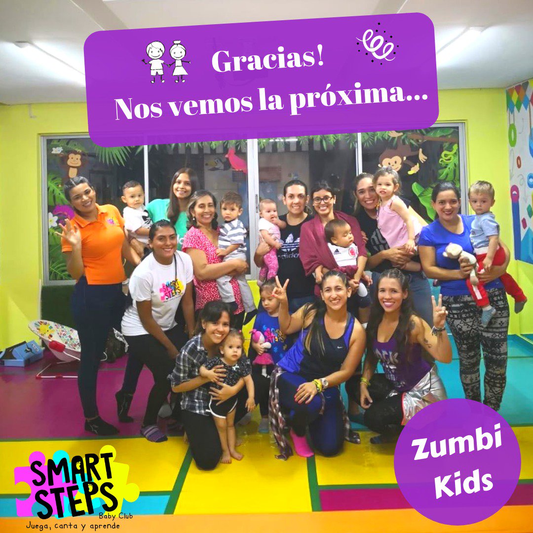 Smartstepsbaq's tweet photo. Ayer vivimos una nueva experiencia en SMART STEPS Baby Club
.ZUMBI KIDS💜
Aquí les dejamos una imagen con algunos de los participantes de la actividad!!!!
Si no te quieres perder las próximas deben estar muy atentos a nuestras redes sociales!
El #teamsmartsteps les dice GRACIAS💜 https://t.co/y8WqUausbt