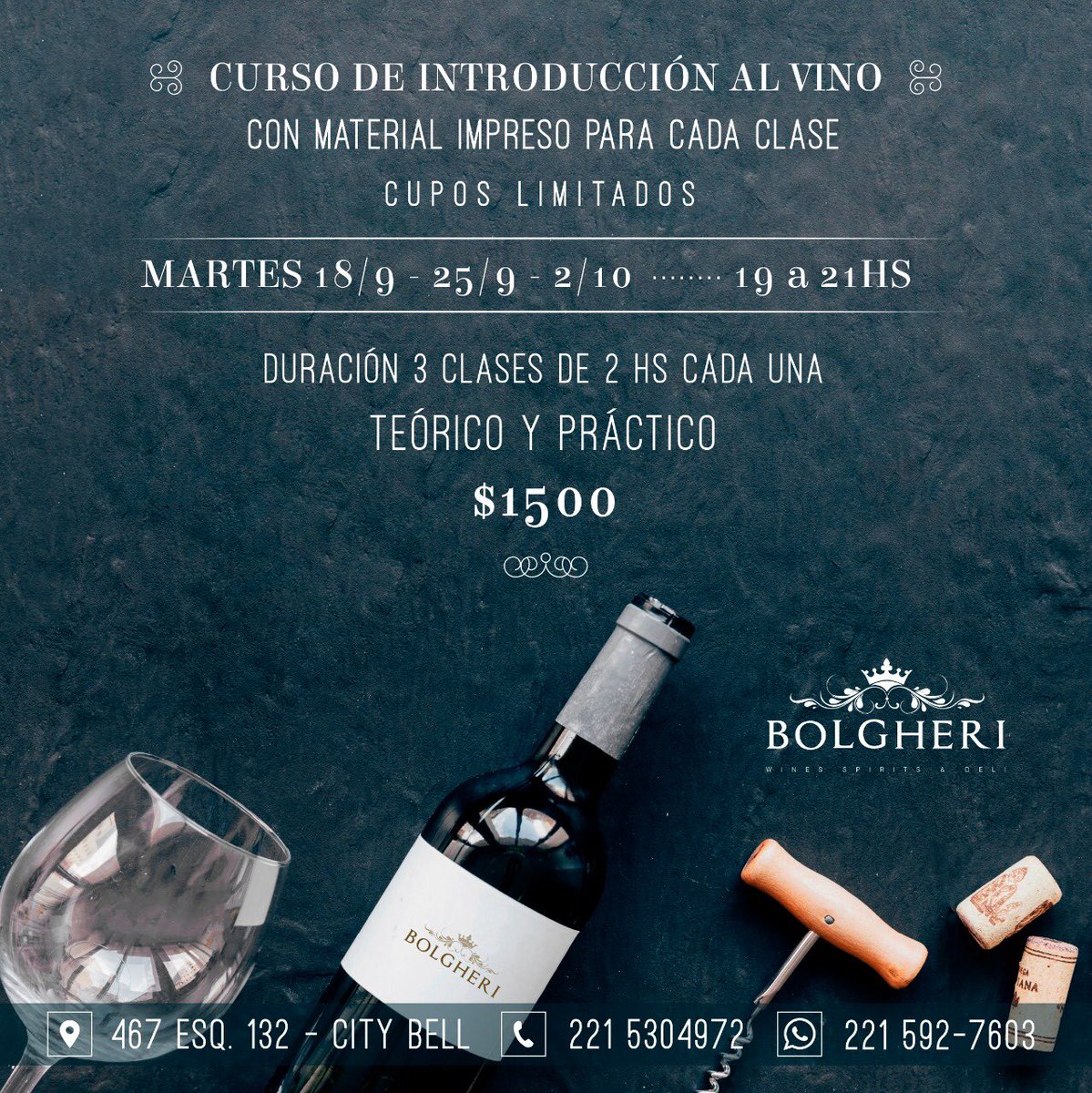 Curso de introducción al conocimiento del vino y al arte de la degustación, donde? En Bolgheri, te lo vas a perder? Los esperamos 🍷