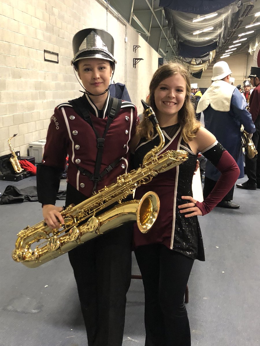 musicalvikings's tweet photo. Waterloo band members Emma and Hope are performing today for Kent State HS band day. Also performing their first college marching band are Kate and Kaitlyn. Good luck today ladies. 

On the other side of town, Marching with Mount Union this year is Hailey. https://t.co/mdeVLfgem5