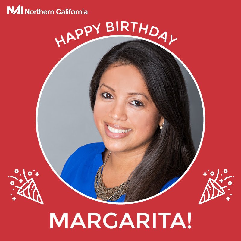 NAINorCal's tweet photo. Happy Birthday to our Director of Operations, Margarita Nisthal! ๐๐๐๐๐๐ We hope you enjoy your birthday weekend, the #NAINorCal family sends warm wishes your way! #InsideNAI https://t.co/iZT93VCJN7