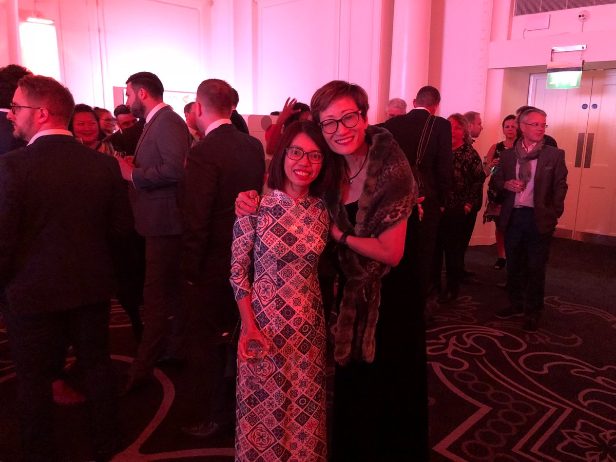 catherng's tweet photo. It is an amazingly small world to meet # Huong of Know One Teach One #KOTO across the globe in 
#London at the #PIEoneers18 awards yesterday evening.  Last time that I met Huong was in my former office in #Melbourne
Australia #Box Hill Institute  
#BHI many years ago. https://t.co/VXqVG39nbz