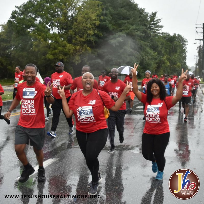 JesusHouseBalt's tweet photo. We even told the #rain to carry on!
-  -  - 
WFWs 2018!
* * *
#WalkforWells 💦
---
#JHBwalkforwells #5k #run 
#cleanwater #jhb
#wfws #walkforwells #waterforlife 
#touchinglives #jhbhope
#walkforwater
@jhbhope https://t.co/pzZJ6kBxHo