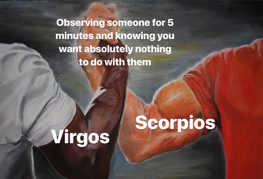 UrSuchAVirgo's tweet image. #ScorpioProblems 💕 #VirgoProblems