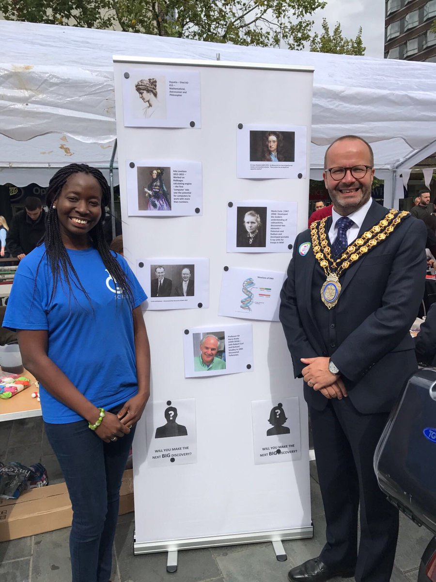 DaddsCouncillor's tweet photo. Fantastic event for our Borough. Making engineering and science visible. The message for today was that behind every product we use lays an engineer. #BasildonStreetScience #Basildon #STEM #Education. https://t.co/Mk9OhQVHm1