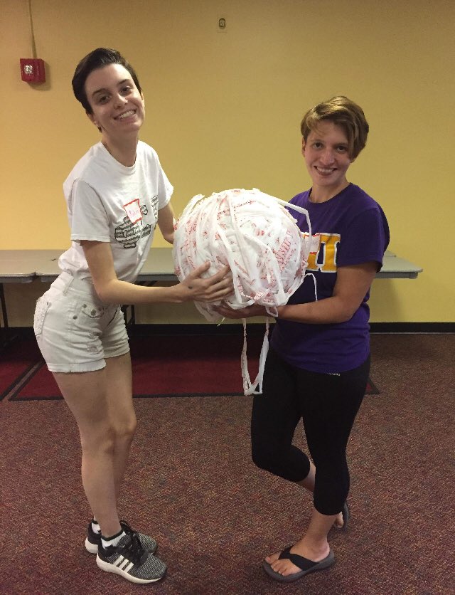 PhiSigmaPiMSU's tweet photo. Check out our Brothers Nicolette and Jackie who volunteered for today’s 9/11 National Day of Service at MSU! 💜💛
@GreekLifeMSU @phisigmapi
#brothersarewe #phisigmapi #montclairstateuniversity #dayofservice #greeksgiveback #plarning https://t.co/11rL6bsczR