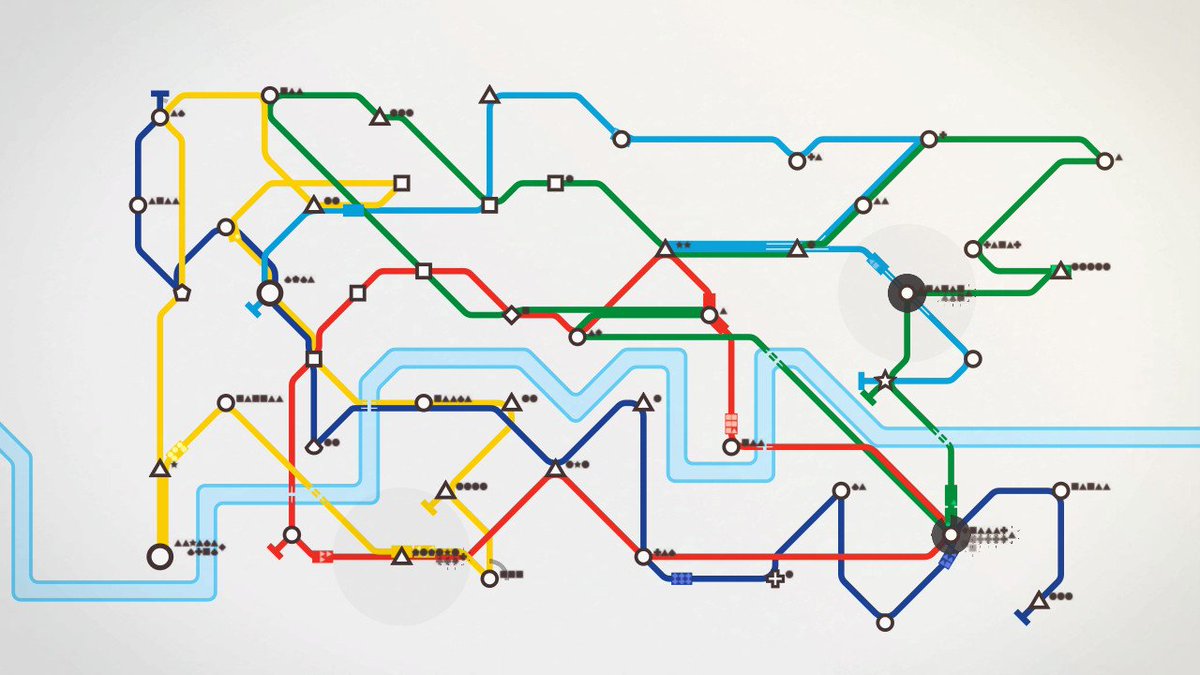 Cracked 2000+ passengers on Mini Metro.

A great little game and my new addiction on #NintendoSwitch <a href="/RadialGames/">Radial Games</a>