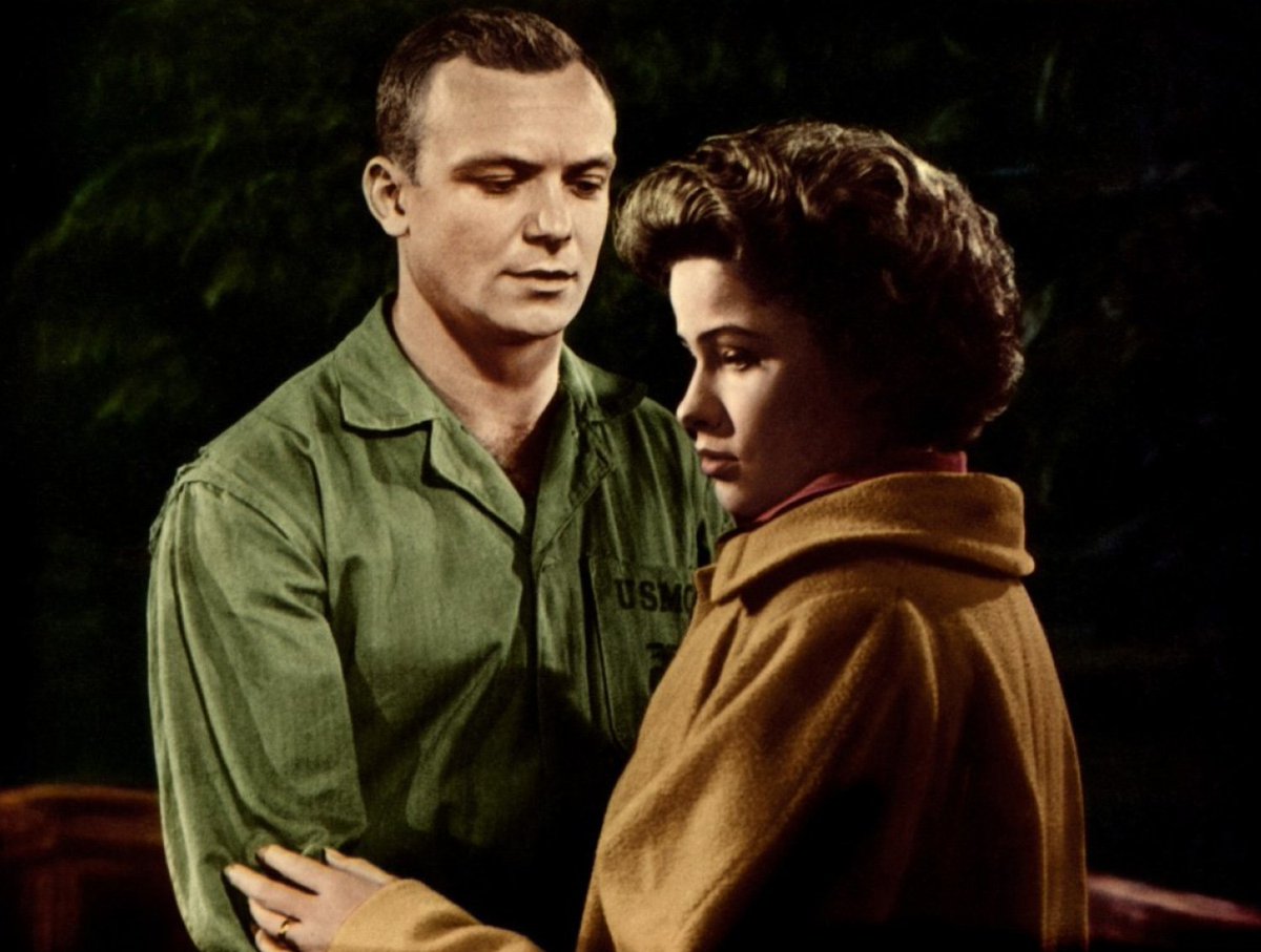 Image result for aldo ray and nancy olson in battle cry