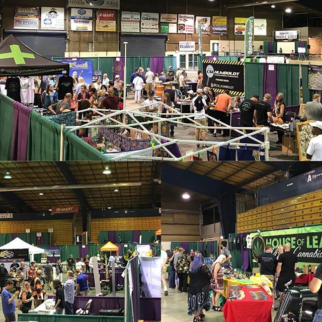 It’s hoppin’ here at the FREE THC Fair!! Come on down today until 5, 11-4:20 tomorrow at the Jackson County Expo!! #celebrate #cannabis #hemp #cannabiscommunity #thcfair #weednation #legalweed #oregongrown #oregon #oregonweed ift.tt/2CAxEsD