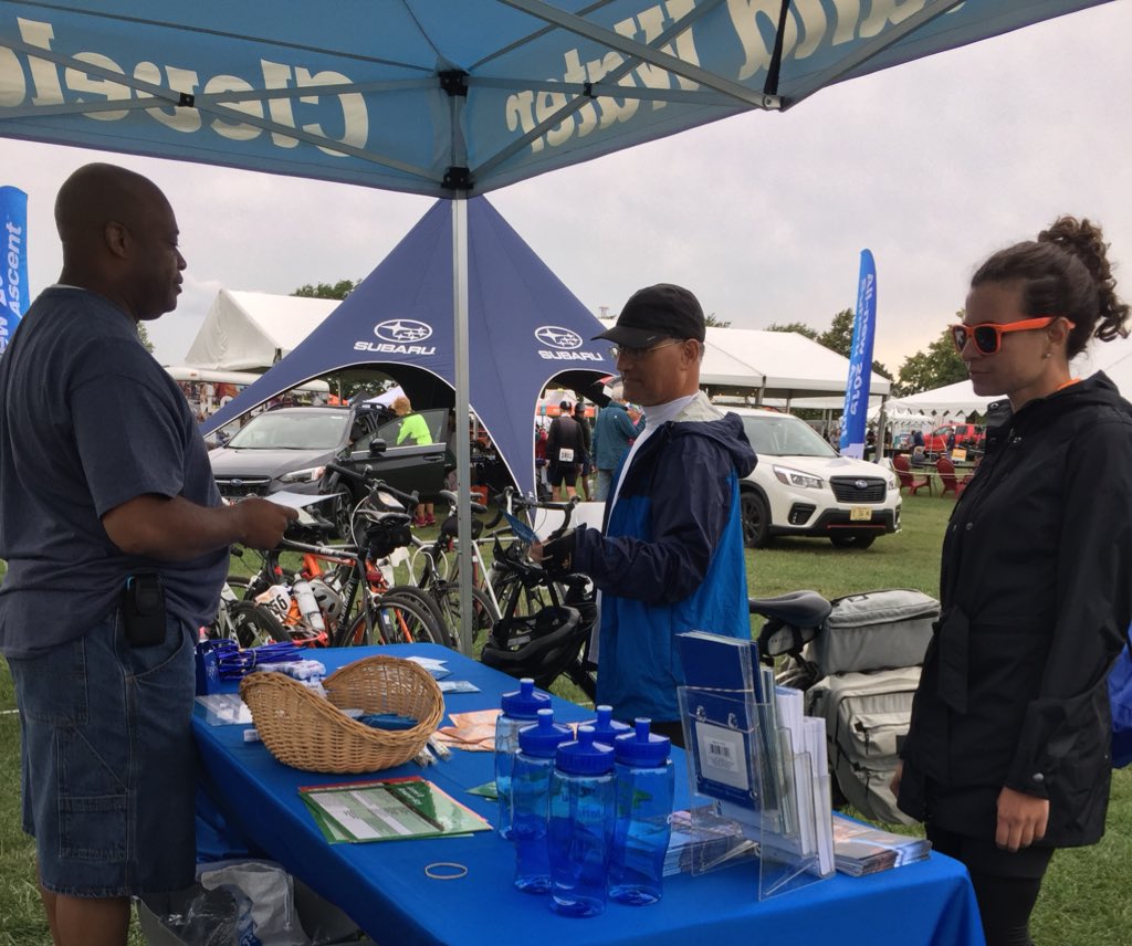 ClevelandWater's tweet photo. Our Cleveland Water Trivia game is in full swing! Stop by our table @NEOCycleCLE to play and win! #NEOCYCLE2018 #neocycle https://t.co/W5UfkSMs8j