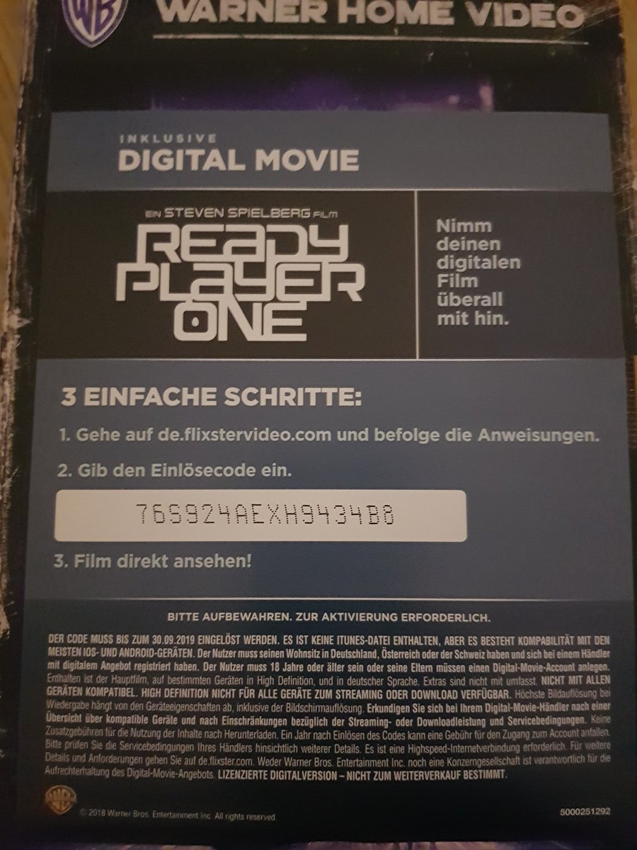 FreistundePod's tweet photo. Bitteschön.
#ReadyPlayerOne https://t.co/CjMENXsuVj
