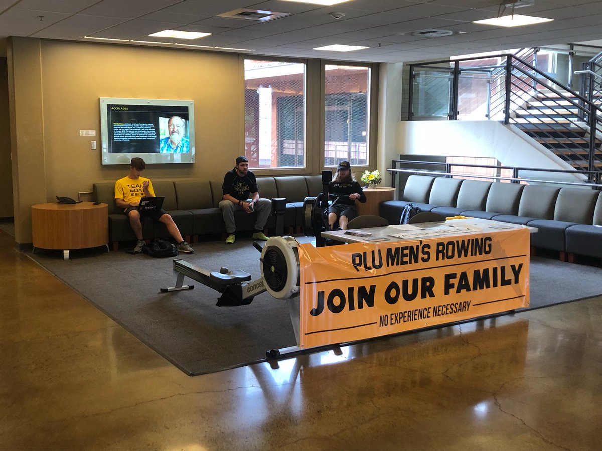PLUCrew's tweet photo. It has begun! Our 24 hour relay is underway. Come stop by and say hi! We will be in the AUC until noon on Sunday! https://t.co/61mf12Qnhb