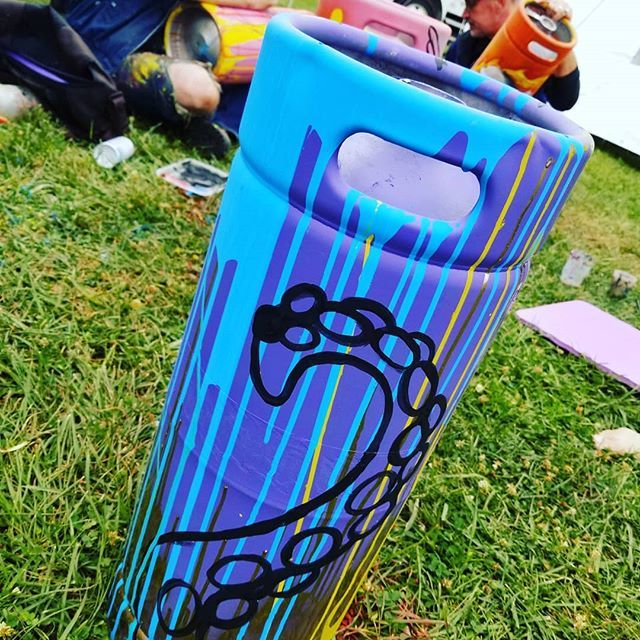 RustBeltMonster's tweet photo. Tentacles #painting #art #rbmc2018 #neocycle https://t.co/ls7oSyEZNF