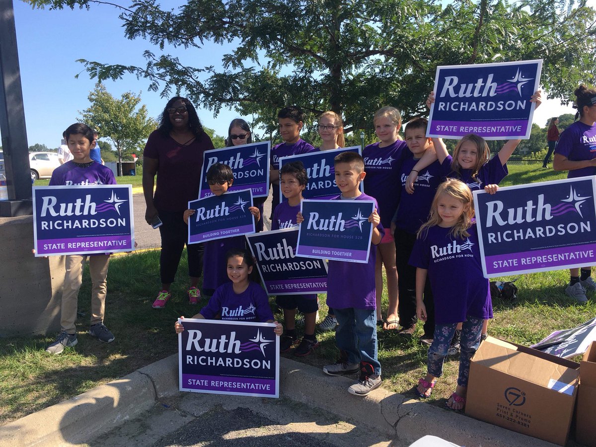 RuthForHouse's tweet photo. Thank you to everyone who came out to the Inver Grove Heights Days Parade today! We had a great day enjoying the weather and meeting neighbors. I’m humbled to have so much support from the community. We need your help to keep up the momentum. #Doorknock #Donate #Vote https://t.co/arFZ5focPv