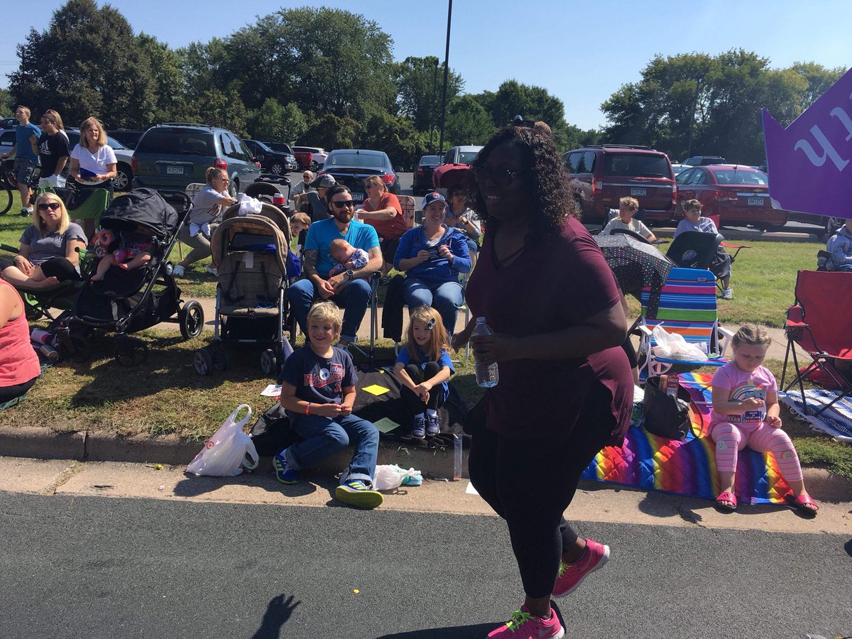 RuthForHouse's tweet photo. Thank you to everyone who came out to the Inver Grove Heights Days Parade today! We had a great day enjoying the weather and meeting neighbors. I’m humbled to have so much support from the community. We need your help to keep up the momentum. #Doorknock #Donate #Vote https://t.co/arFZ5focPv