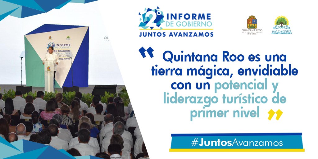 CarlosJoaquin's tweet photo. No podemos seguir viendo a la naturaleza como nuestra adversaria, por eso debemos cambiar la visión de nuestro desarrollo y reconocernos como lo que somos, un estado costero. #JuntosAvanzamos #CJ2ndoInforme https://t.co/pVjKoOczIR