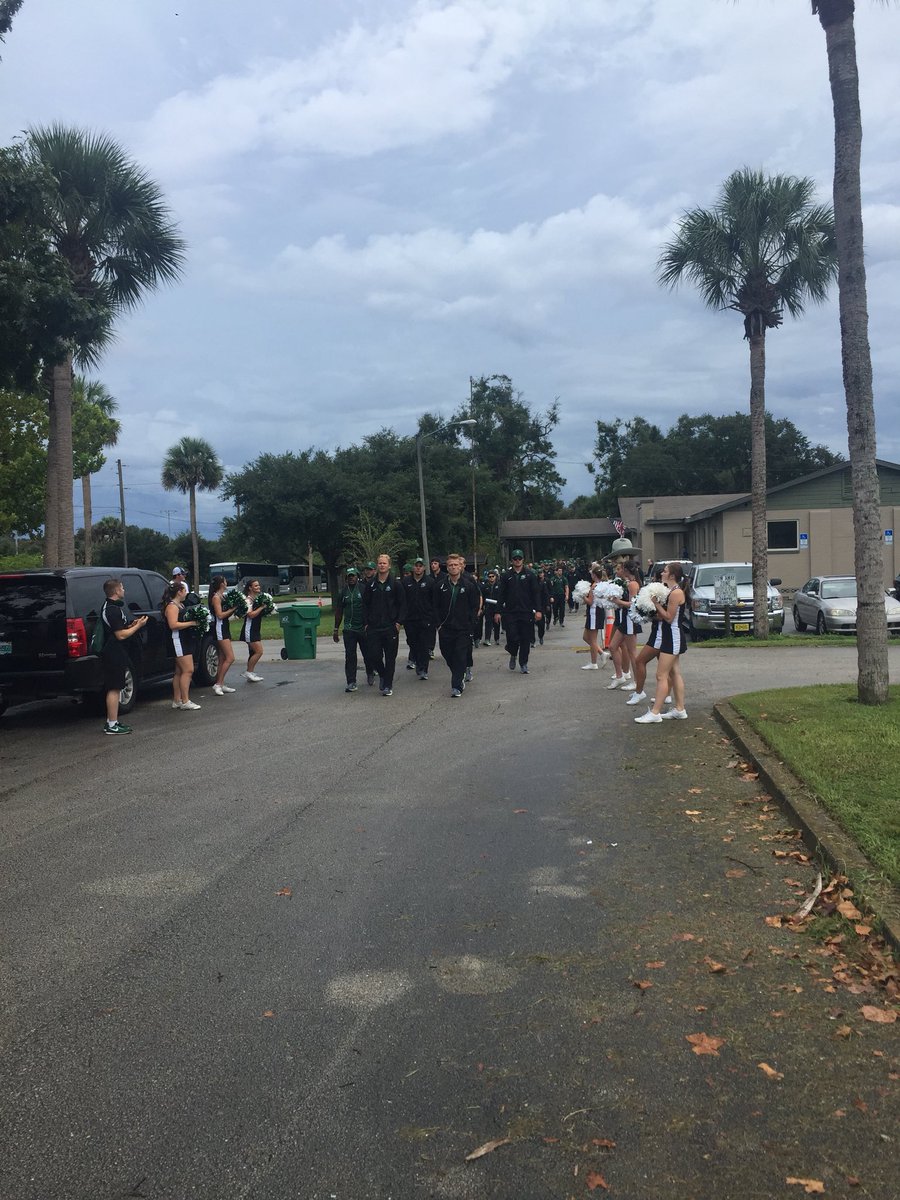 Come down to the Spec Martin Stadium in time for kickoff at 6:00pm!! Don’t miss it! Stetson students get in free with their ID so don’t forget to bring it! #GoHatters