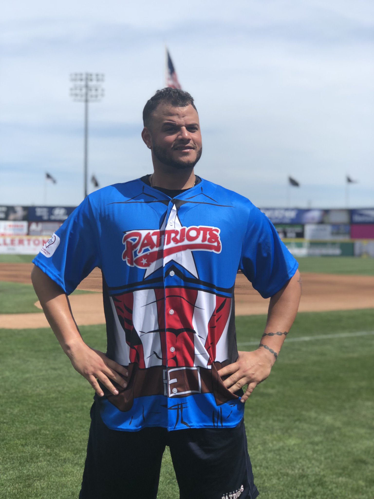 Somerset Patriots on Twitter "Players and Coaches will be wearing special Captain America