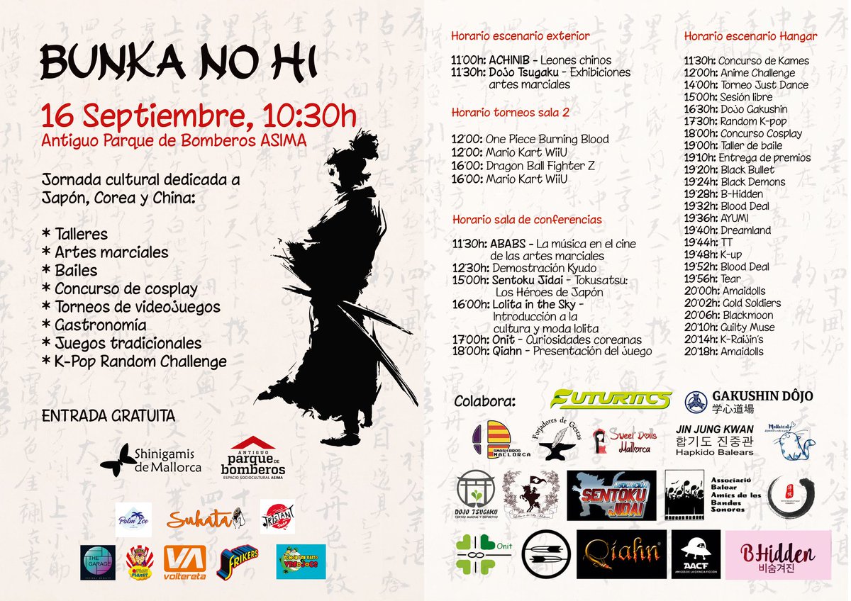 ShinigamisM's tweet photo. Concurso Cosplay, talleres, torneos, conferencias... Todo esto y mucho más, el próximo Domingo 16 de septiembre. Entérate de todo en nuestra página de Facebook. https://t.co/hOMkGEvBRx