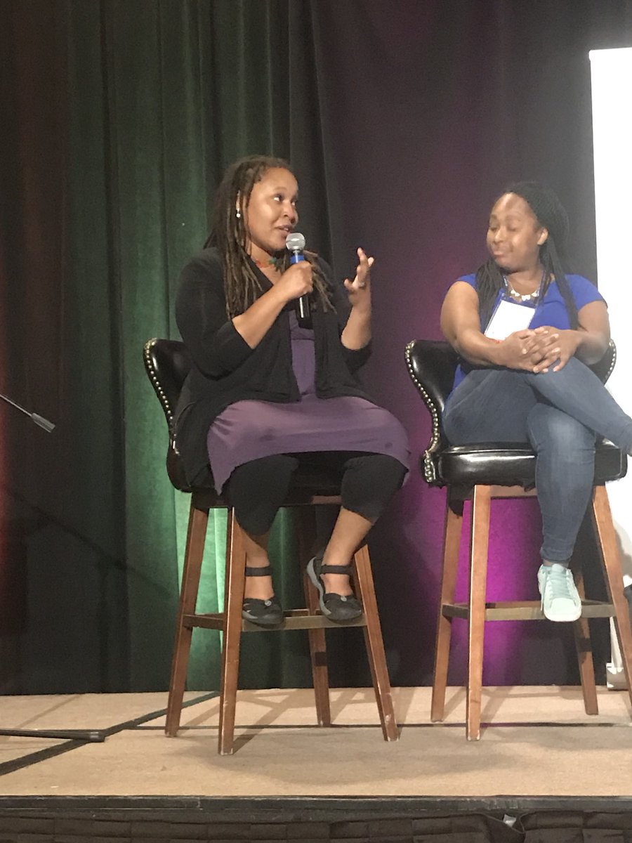 Karen Hawkins of <a href="/RebelliousMag/">Rebellious Magazine</a> says legacy news organizations need to listen to their audiences more closely #NLGJA2018 <a href="/ChiefRebelle/">Karen Hawkins</a>