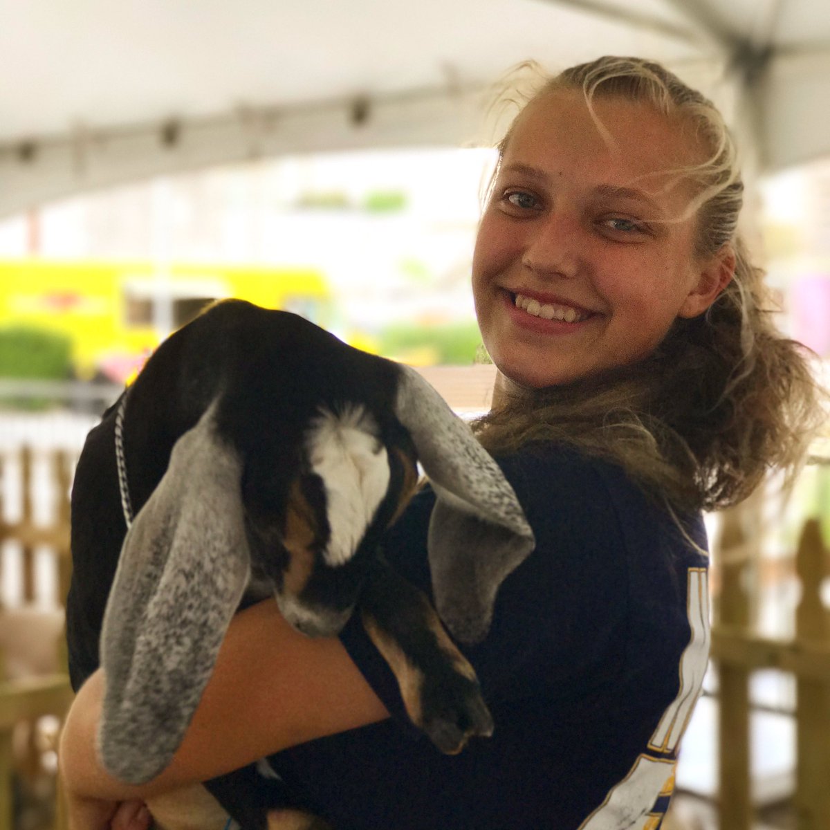 Emily + Stiletto the goat 🐐
Couldn't have a FAMboree without Northshore HS Agriculture! 🌿⚜️❤️