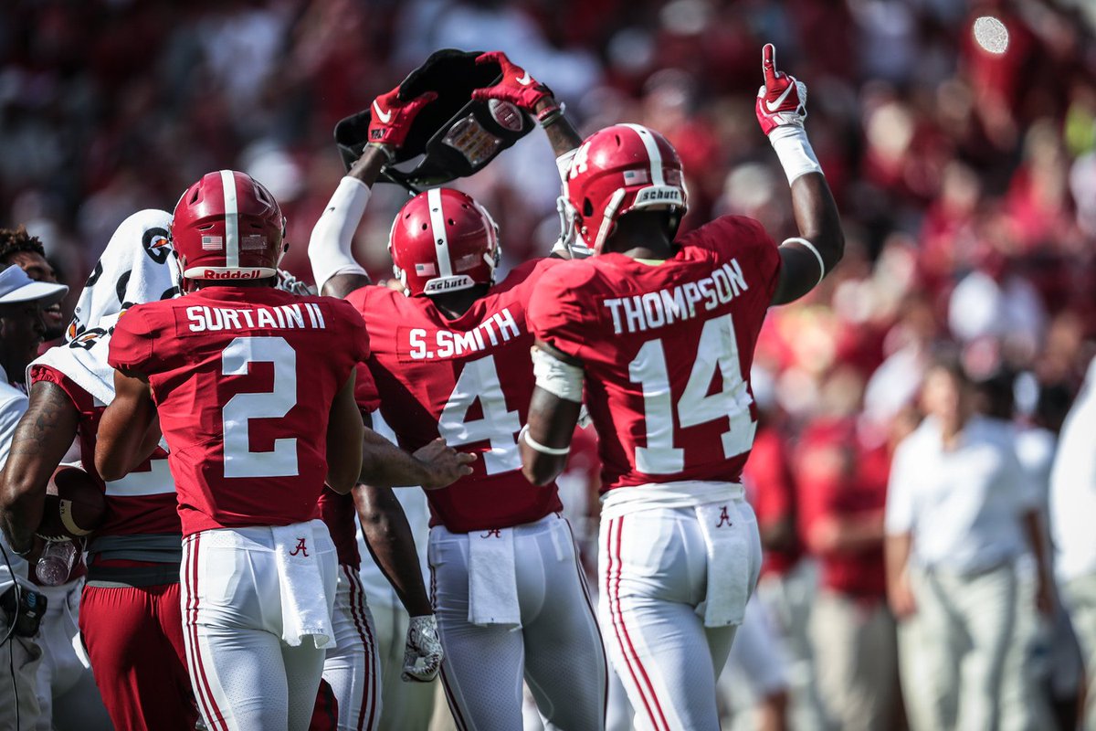 Alabama Football On Twitter Touchdown Saivion Smith