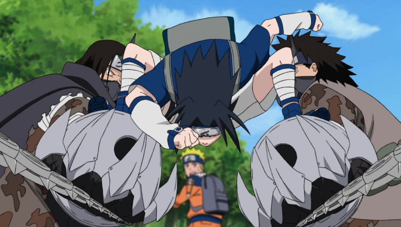 monike 🍙 on X: em naruto retsuden, o sasuke utilizou o genjutsu dos  corvos que o irmão costumava usar. a única vez que vimos o sasuke  reproduzir esse genjutsu foi na sua