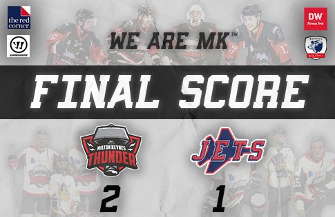 Mk Thunder Ihc On Twitter Thunder Win Two Goals From