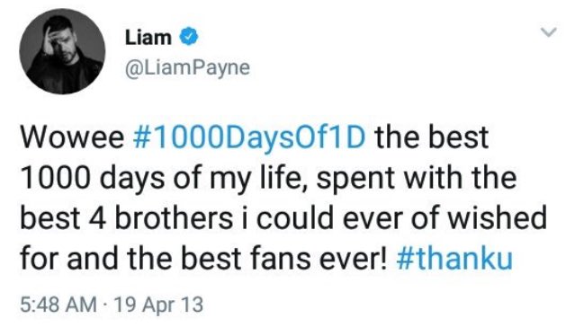 onedblud's tweet image. eu tava chorando agora tô mais ainda
saímos de #1000DaysOf1D pra #1000DaysWithout1D