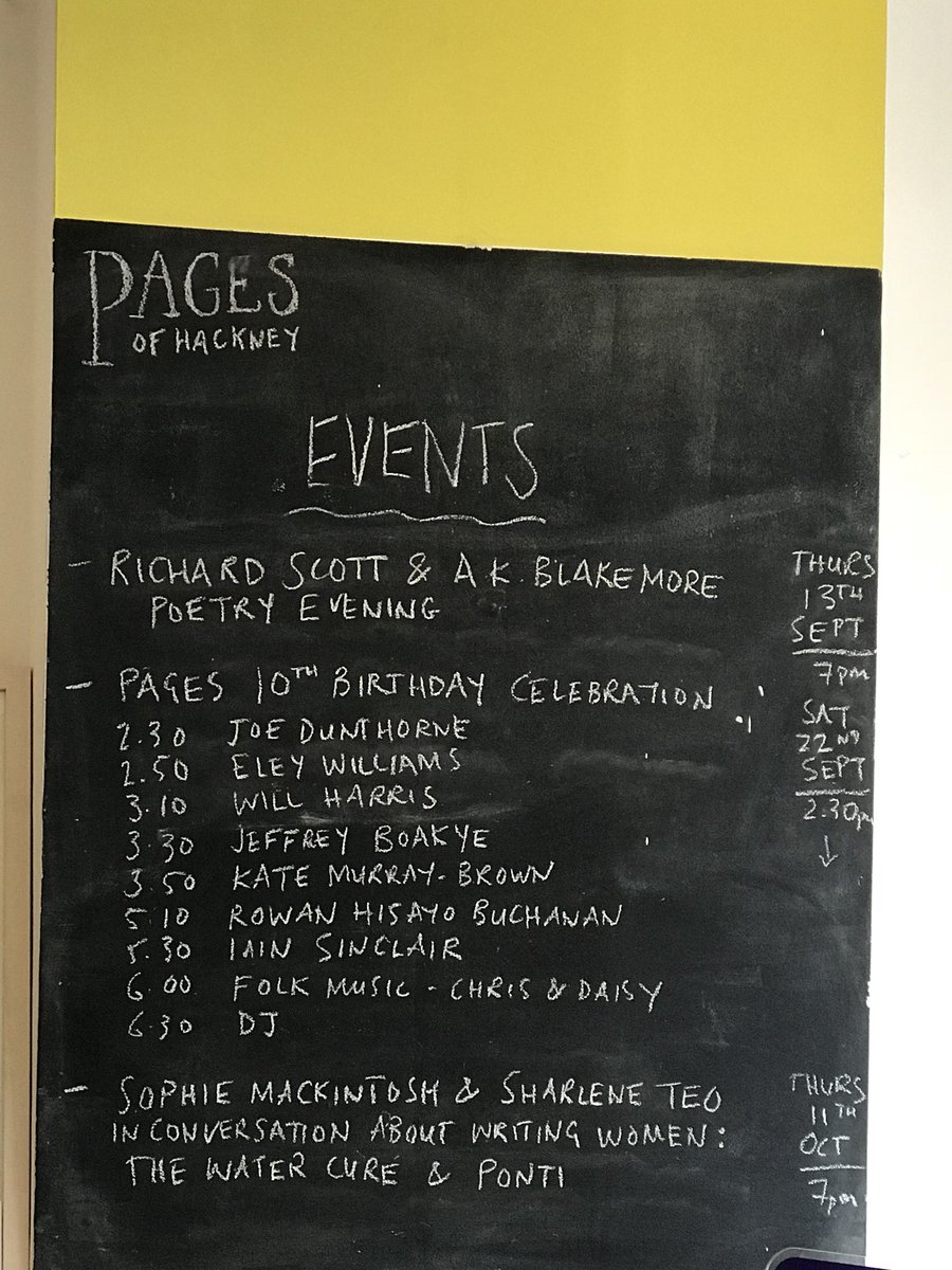 ArtsClapton's tweet photo. Party party! @pagesofhackney reaches double figures! (In 2 week’s time). Just look at their lineup of speakers! 👇🏼 #authorsofhackney #writers #artistcommunity #creativeneighbours #creativecommunities #bookish #folknroll https://t.co/003e2xkG87